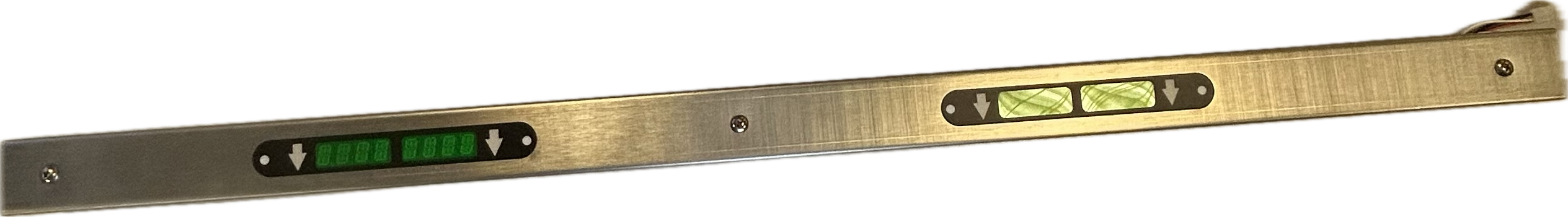 Top Rear Menu Bar 4W, HS2Timerleiste hinten oben 4 breit für HS2 (1059-0726) – Bild 1