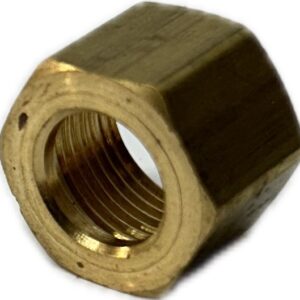 Nut, 3/8 CompressionMessing Überwurfmutter für Gasrohr zu #175547 (175548)