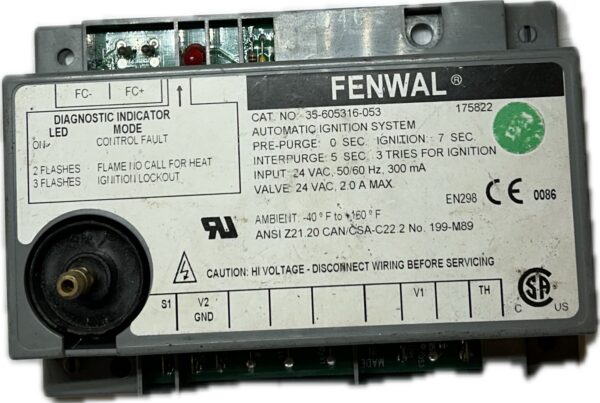 Module Ignition Lower BurnerZündmodul unterer Brenner (175876) – Bild 1