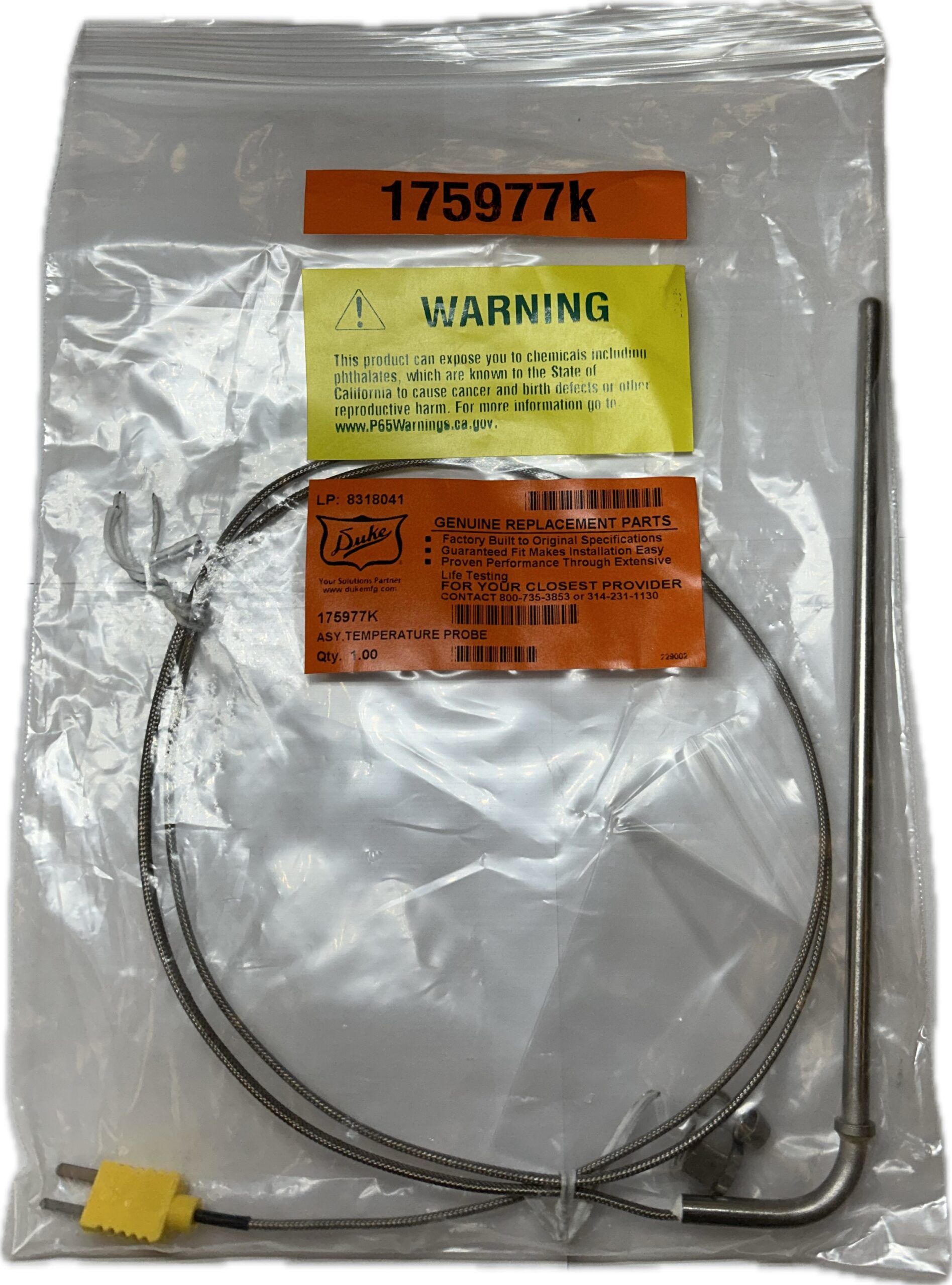 Probe Temp. Cook ChamberTemperaturfühler (175977) – Bild 1