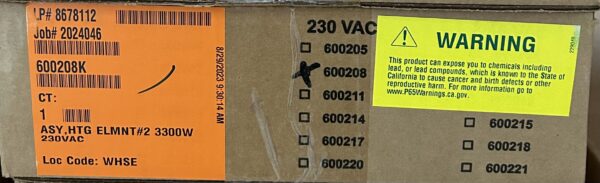 KIT, Heating Element Heizung Nr.2 (600208) – Bild 1