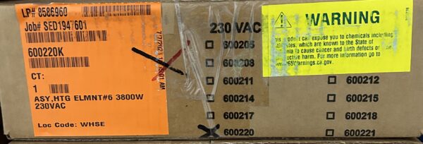 KIT, Heating Element Heizung Nr.6 (600220) – Bild 1