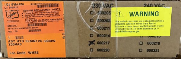 KIT, Heating ElementHeizung Nr.5 (600217) – Bild 1