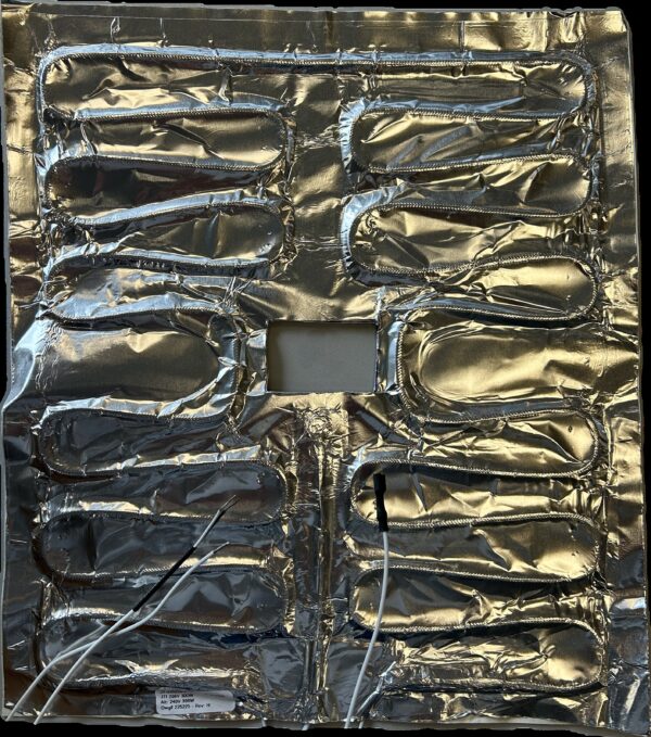 Heater 2W 208-240V/300W HS2-42Heizfolie 2 breit 208-240V/300W HS2-42 (225225) – Bild 1