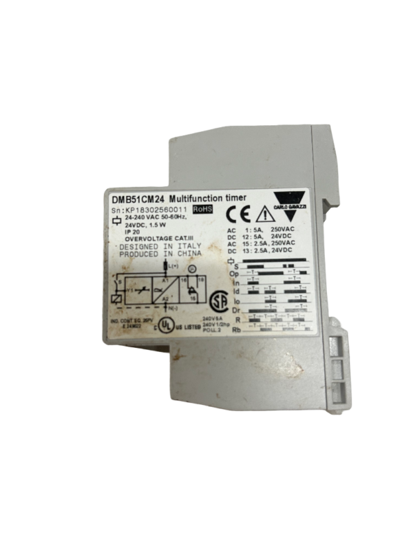 Timer, Multifunction, 24 - 240 VAC, CR-CrossTimer, Halbleiter, Multifunktion, 24 V, 300 Sekunden (27592) – Bild 3