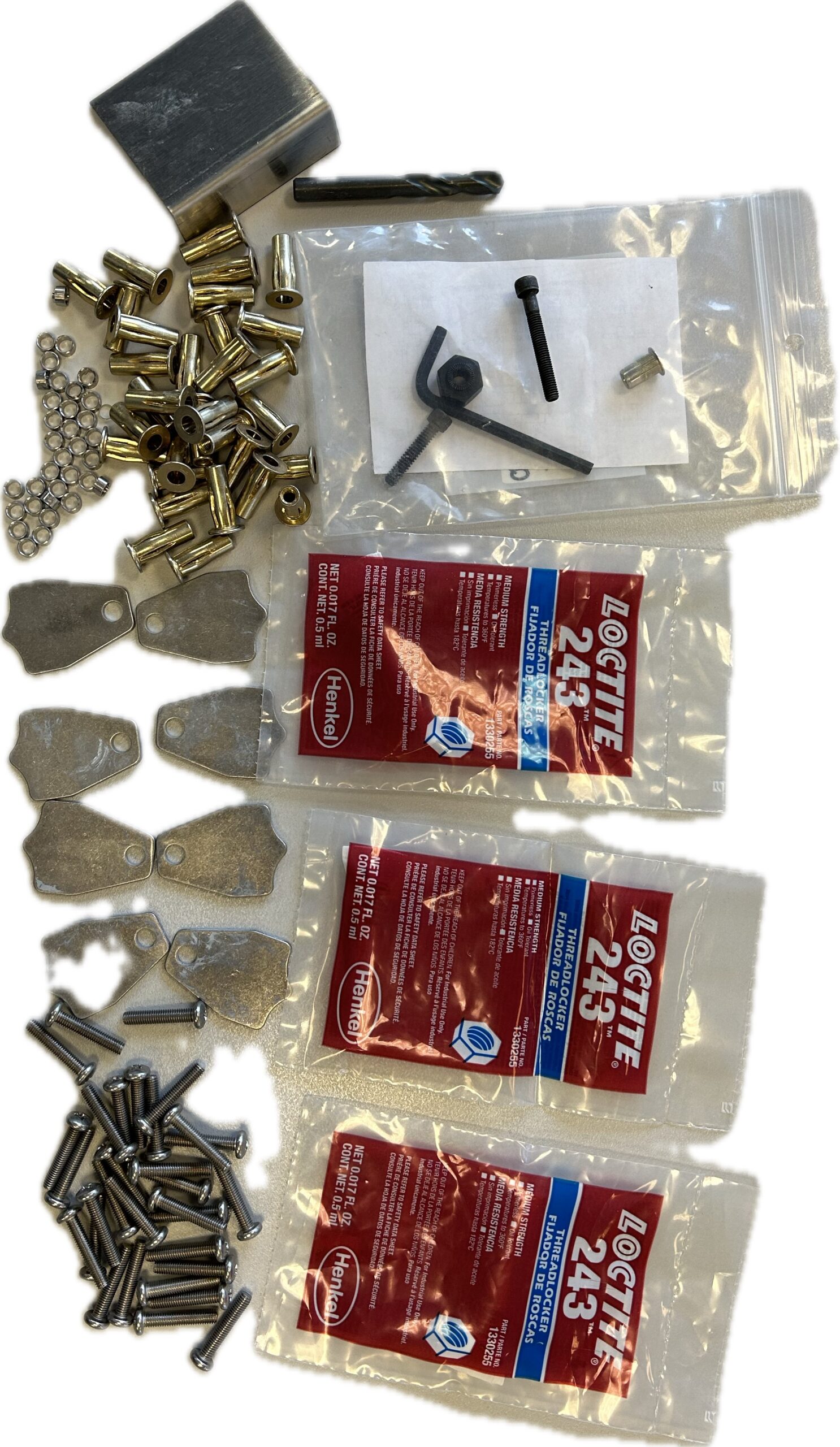 Kit HS2 Cover Stop 10-32 Screw with ToolSatz Riegel HS2 mit Werkzeug (600532) – Bild 1