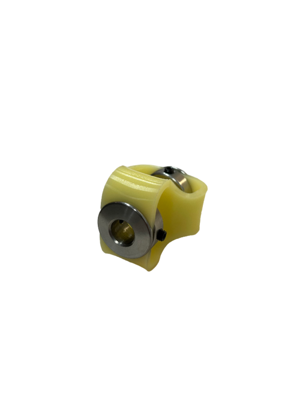 Anschluß Laufradwelle, Kupplung/Gelenk weiß Gummi (IC171125360) – Bild 2