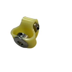 Anschluß Laufradwelle, Kupplung/Gelenk weiß Gummi (IC171125360) – Bild 3