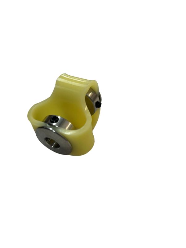 Anschluß Laufradwelle, Kupplung/Gelenk weiß Gummi (IC171125360) – Bild 3