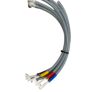 Schlauchsatz K3, 4 Schläuche blau/rot/gelb/braunVon der Pumpe zum Sirupbehälter K3/K3E (IC193014020)
