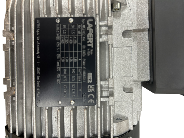 Motor Lafert AMEE 80Z AA6 B3 IE2 230400/50/3Shakeseite (IC552-003488) – Bild 4