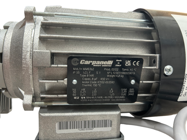 Ge. Motor CM026 1:7,5 links 230/50/1 (IC558910350) – Bild 4